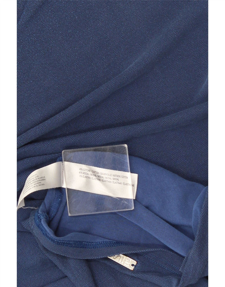 Camiseta masculina Fila Top XL azul espinha de peixe