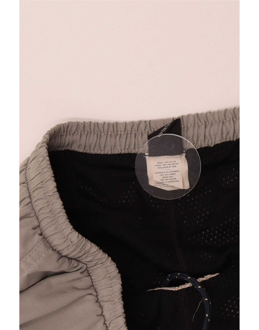 Patagonia Mens Sport Shorts Médio Cinza Nylon