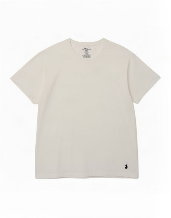 Polo Ralph Lauren Mens Classic Fit Camiseta Top Grande Algodão Branco