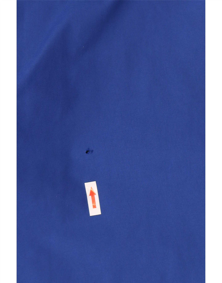 Jaqueta de chuva masculina Berghaus com capuz UK 40 grande poliamida azul