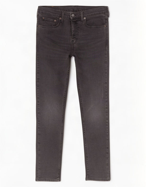Levi's Masculino 519 Hi-Ball Skinny Jeans W32 L30 Algodão Preto
