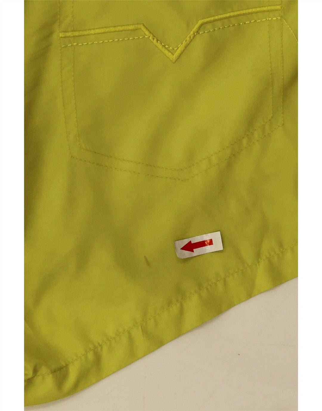 Shorts de natação feminino Diesel UK 14 poliéster verde médio