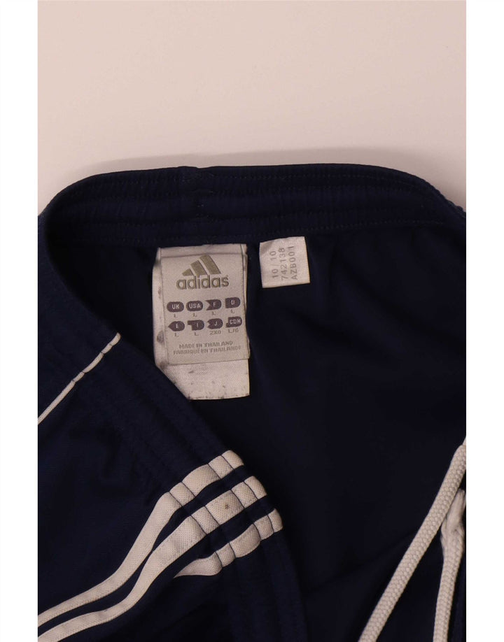 Adidas Womens Climalite Sport Shorts UK 14 Grande Azul Marinho Poliéster