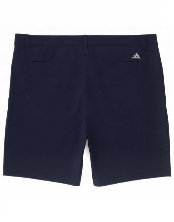 Adidas Mens Chino Shorts W40 XL Azul Marinho Poliéster
