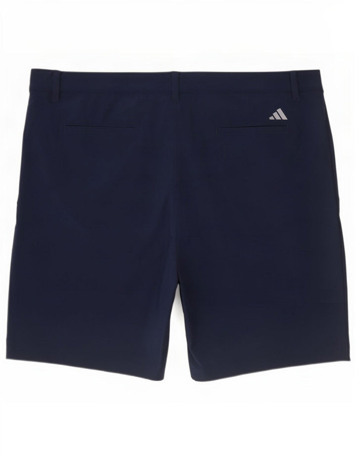 Adidas Mens Chino Shorts W40 XL Azul Marinho Poliéster