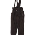 Calça de esqui masculina Rodeo UK 14 grande poliamida preta