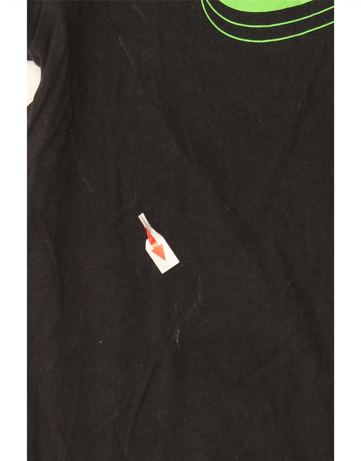 Camiseta Nike masculina gráfica top pequeno preto