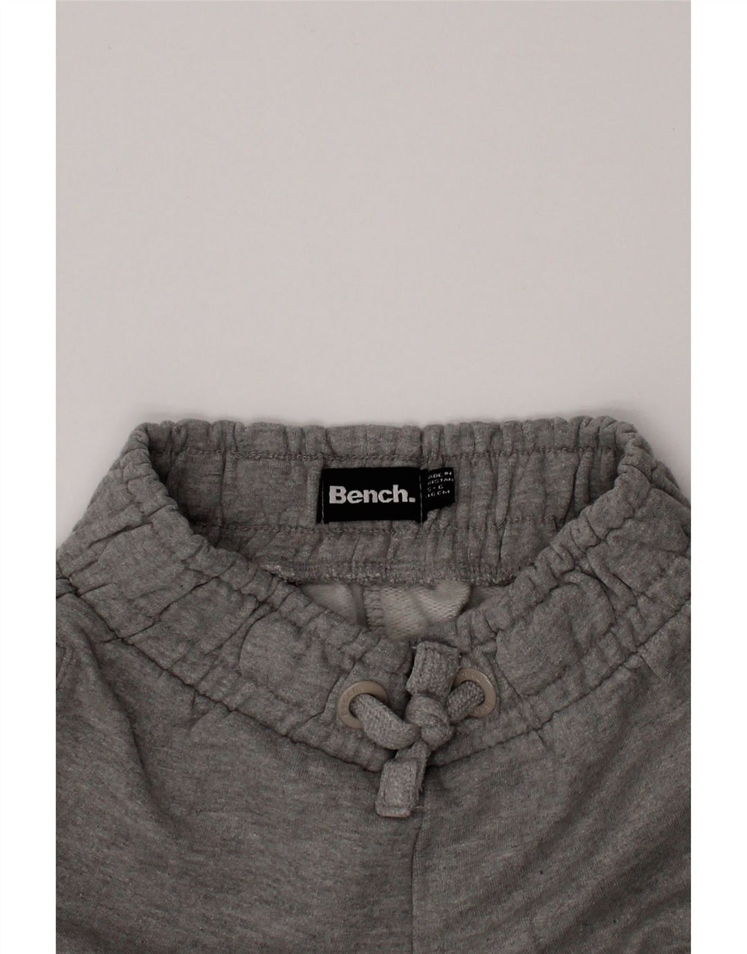 Shorts esportivos femininos BENCH 5-6 anos algodão cinza
