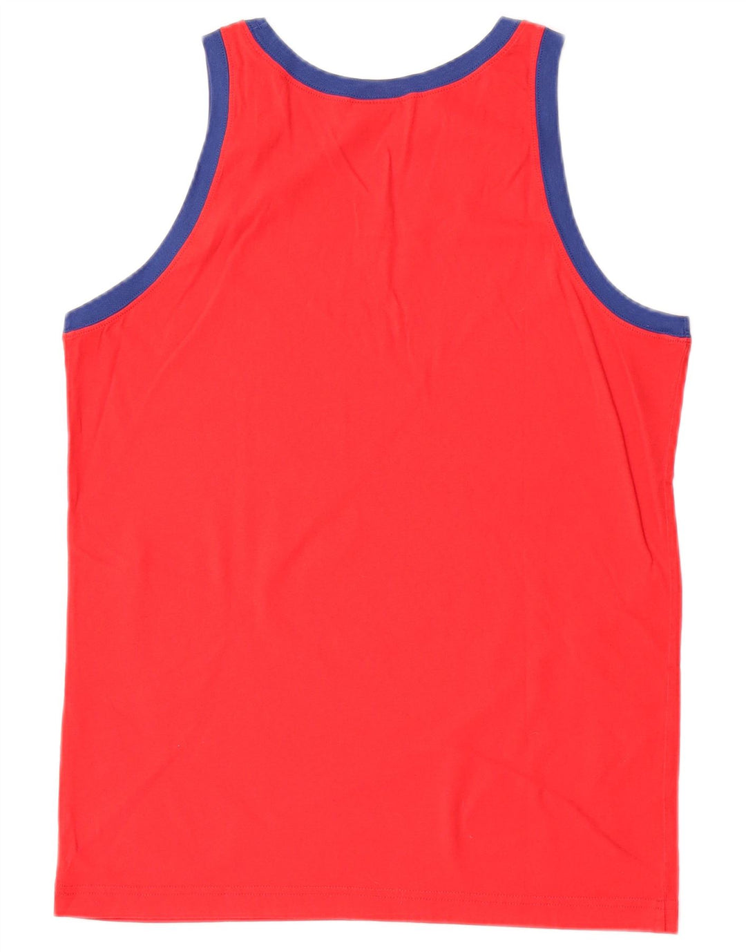 Colete gráfico masculino Champion Top médio algodão vermelho