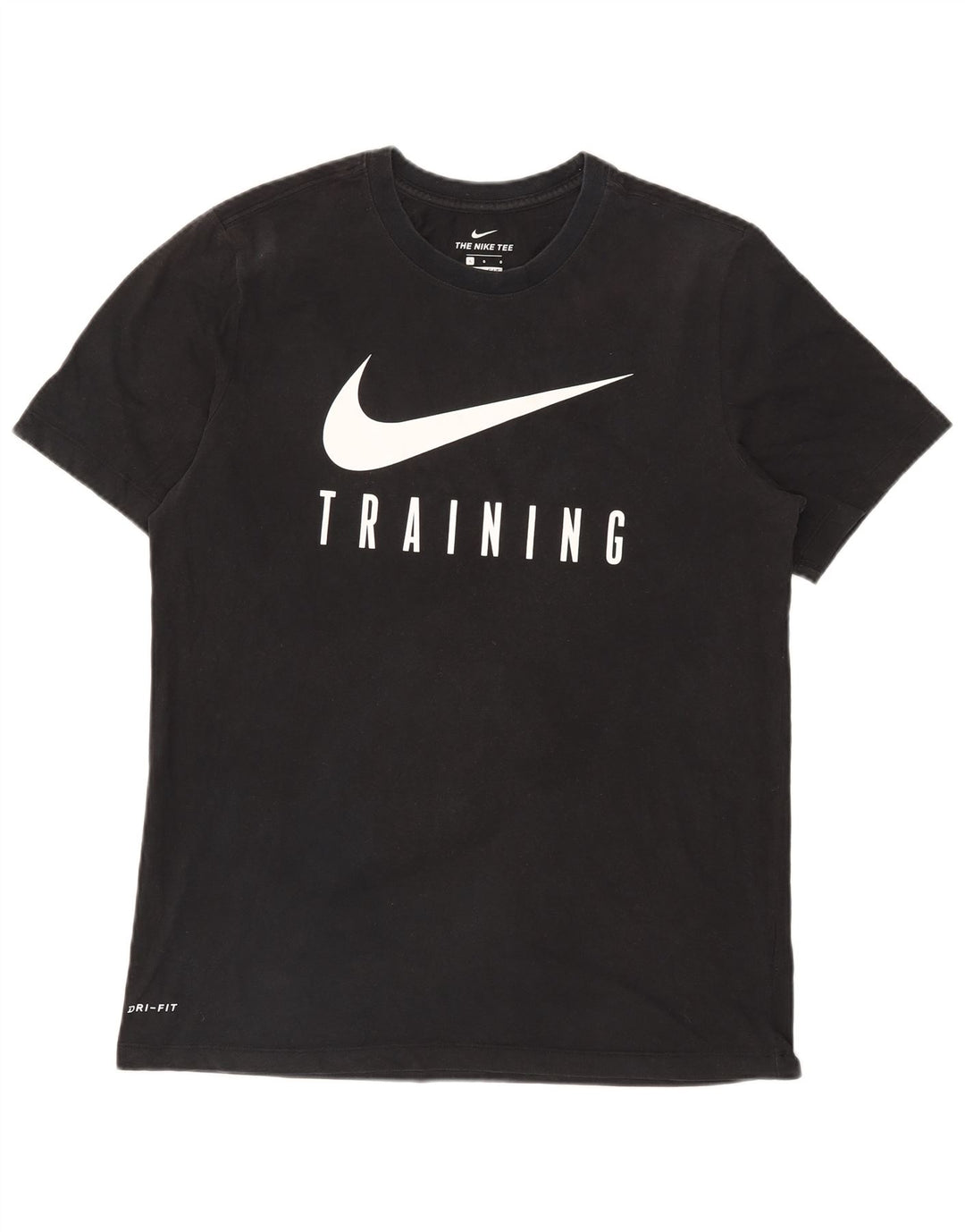 Camiseta Nike Masculina Dri Fit Graphic Top Grande Preto
