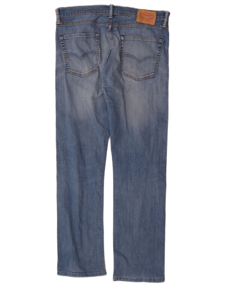 Calça Jeans Levis Feminina 513 Straight W33 L30 Azul