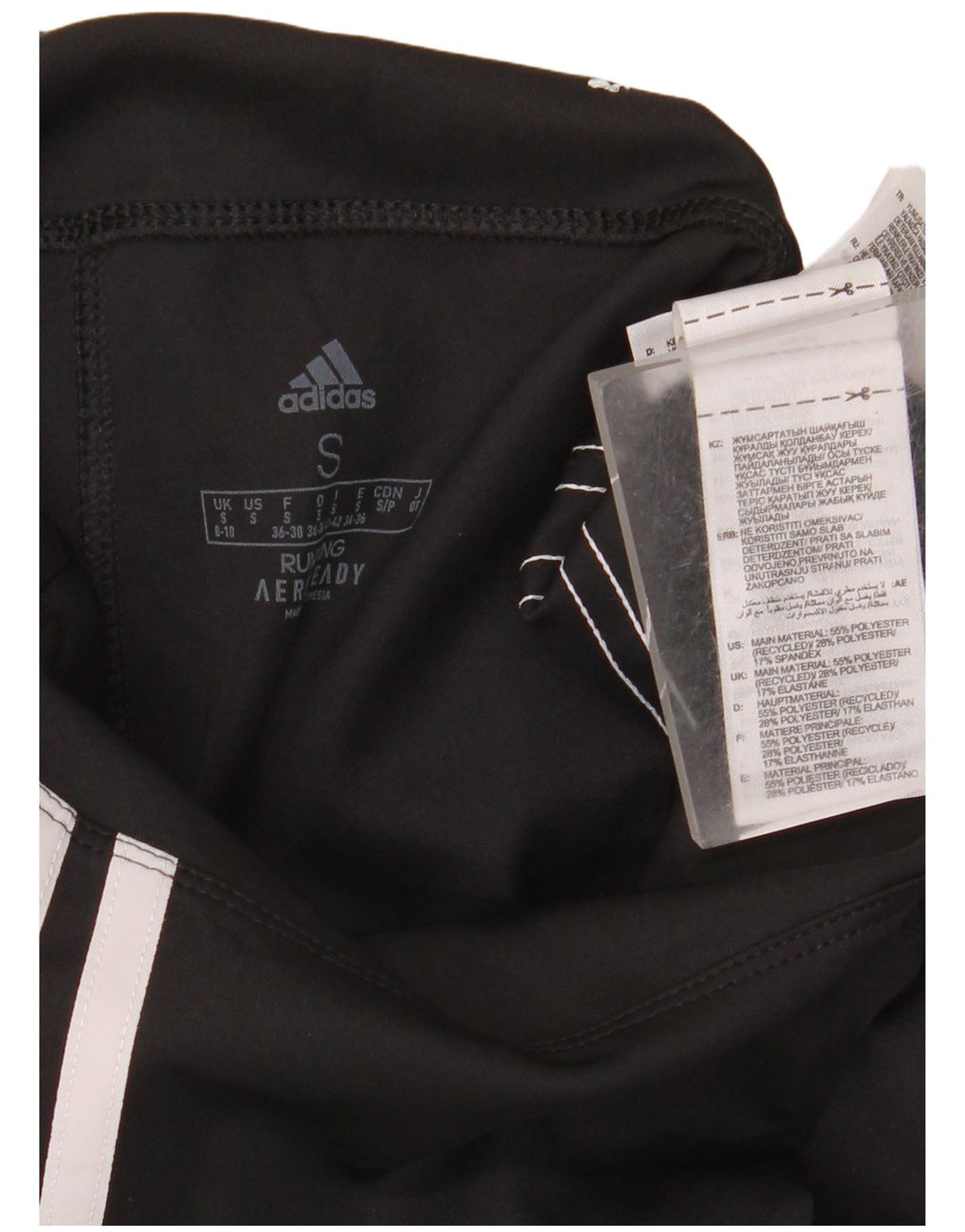 Leggings Nike Aeroready Feminino UK 8/10 Pequeno Poliéster Preto