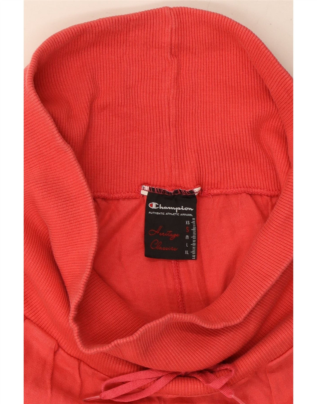 Calça de treino feminina CHAMPION Joggers UK 8 pequeno vermelho