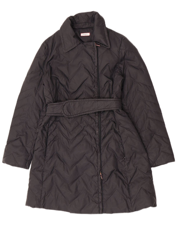 Casaco acolchoado feminino Max & Co. UK 12 médio preto poliamida