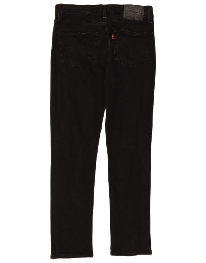 LEVI'S Jeans Slim Masculino W32 L32 Algodão Preto