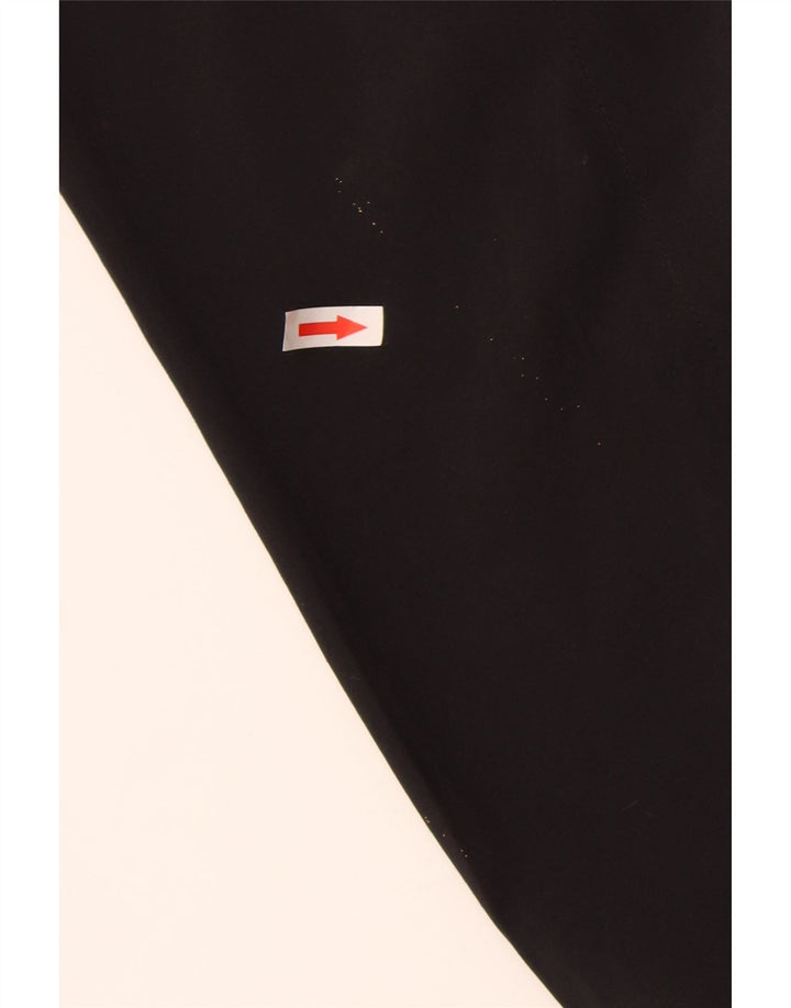 Reebok Mens Tracksuit Top Jacket Pequeno Poliéster Colorblock Preto