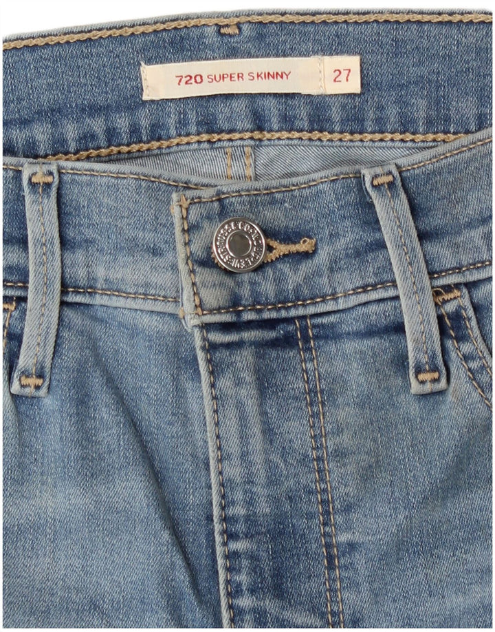 Calça Jeans Levis 720 Super Skinny W27 L30 Azul