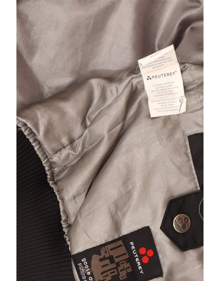Jaqueta bomber masculina PEUTEREY UK 40 grande poliamida preta