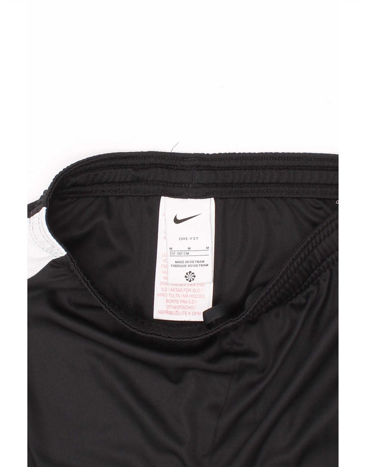 Shorts esportivos Nike Boys Dri Fit 10-11 anos médio preto poliéster