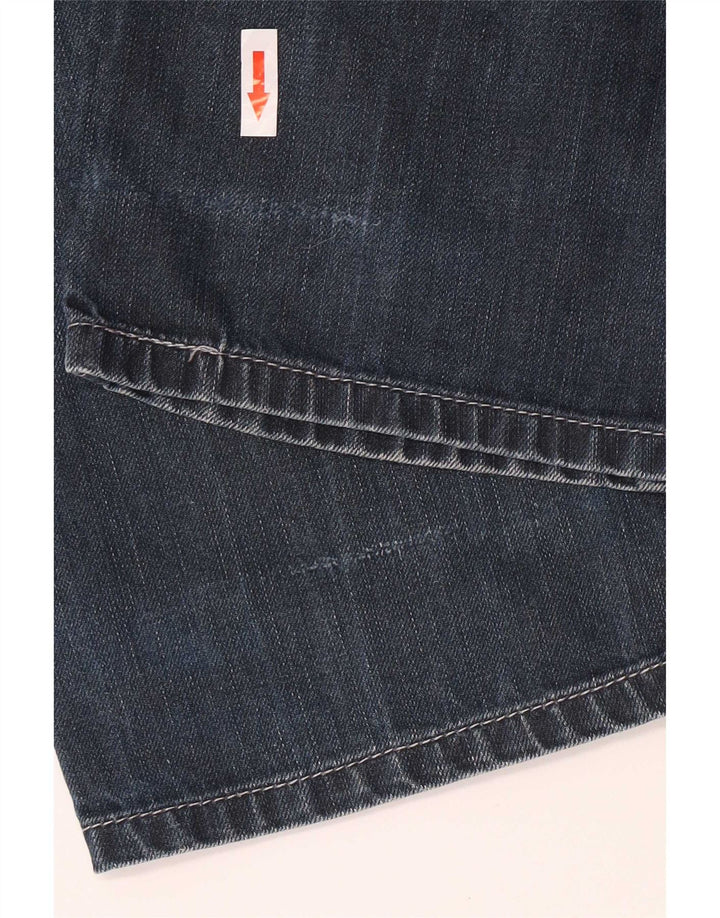 Levi's Masculino 504 Straight Jeans W32 L27 Azul Algodão