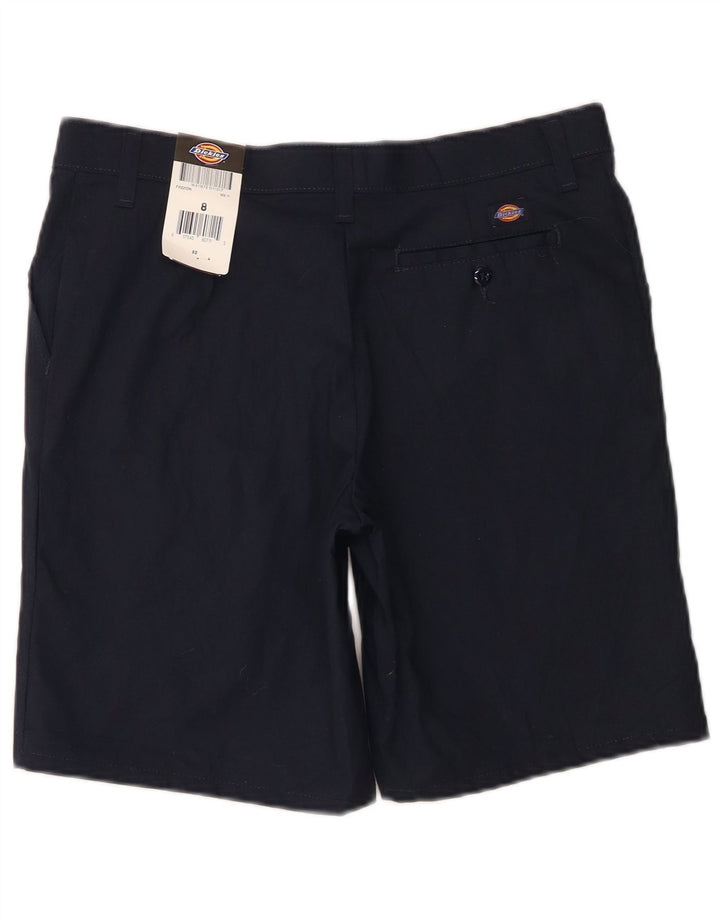 Shorts Chino feminino gráfico Dickies US 8 médio W30 azul marinho poliéster