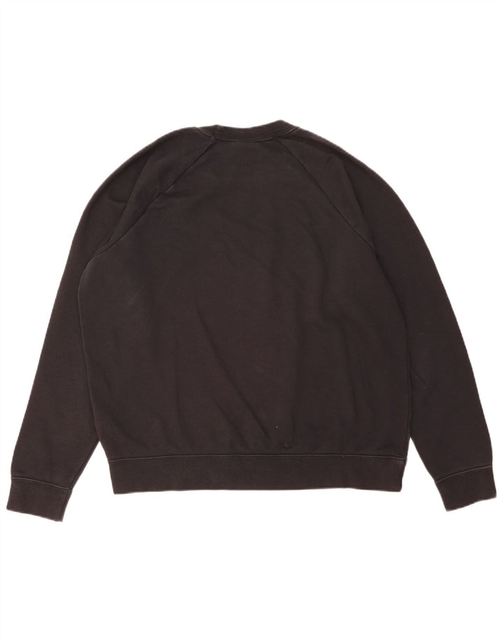 Moletom feminino Nike Jumper UK 16 grande algodão preto