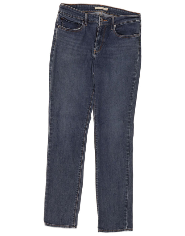 Calça jeans feminina Levi's 712 Slim W30 L32 azul algodão