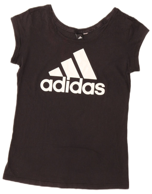 Camiseta Adidas Feminina Gráfica Top UK 12 Médio Preto