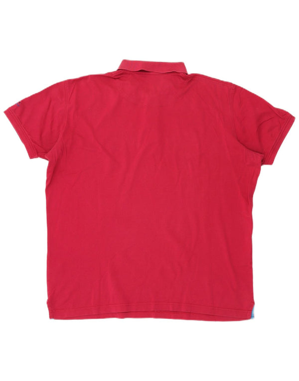 Camisa polo masculina Harmont & Blaine 2XL algodão rosa