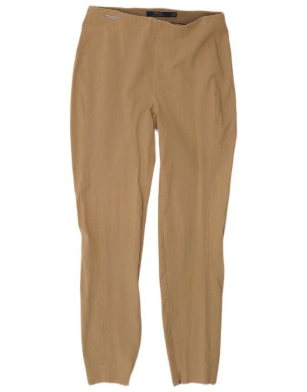 Polo Ralph Lauren Calça feminina casual slim US 4 pequena W24 L28 bege