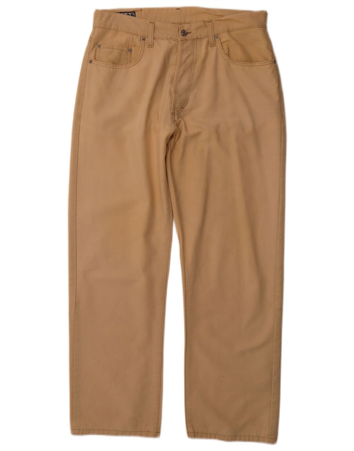 Calça feminina casual reta CASSUCI W34 L29 bege