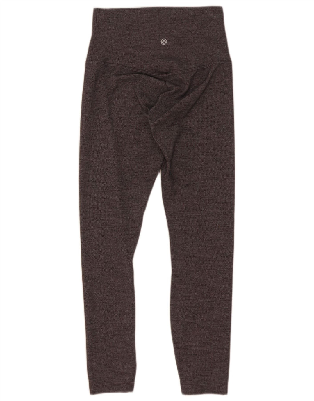 Leggings femininas Lululemon US 4 espinha de peixe cinza pequena