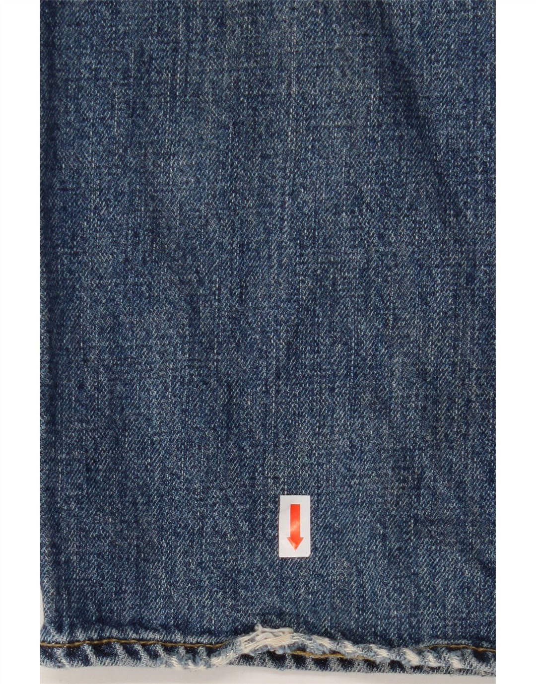 CARHARTT Mens Straight Jeans W34 L32 Blue Cotton