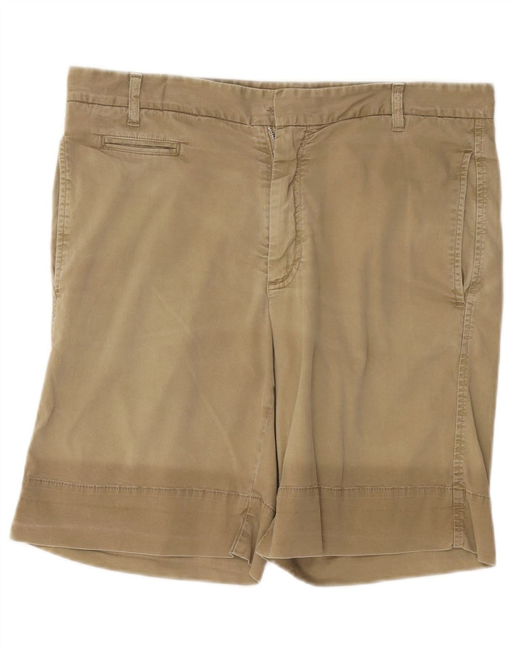 Fred Perry Mens Chino Shorts IT 48 Médio W32 Algodão Cáqui