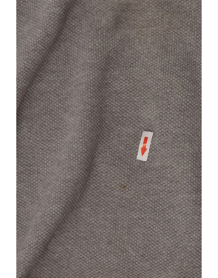 Suéter masculino Gant com gola redonda 3XL algodão cinza