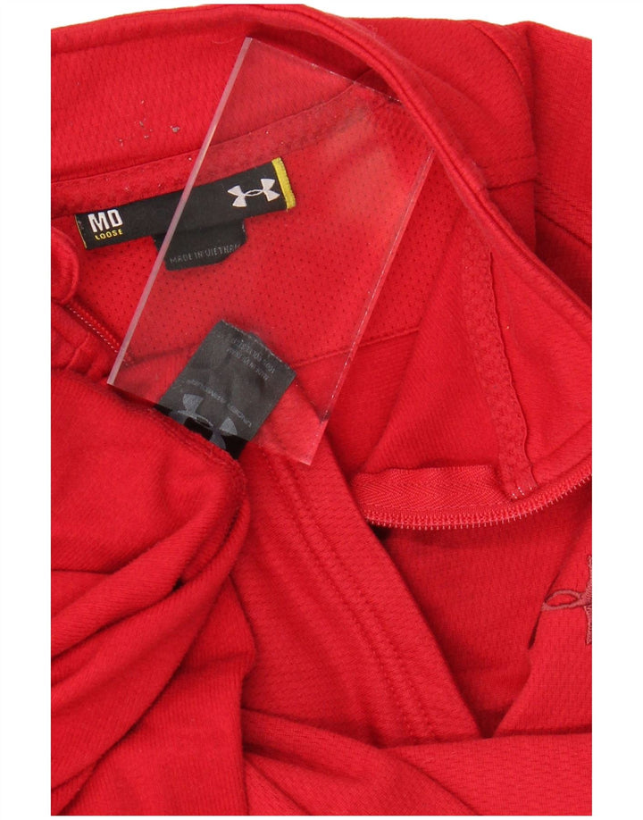 UNDER ARMOUR Jaqueta feminina de treino com ajuste solto Reino Unido 14 médio vermelho
