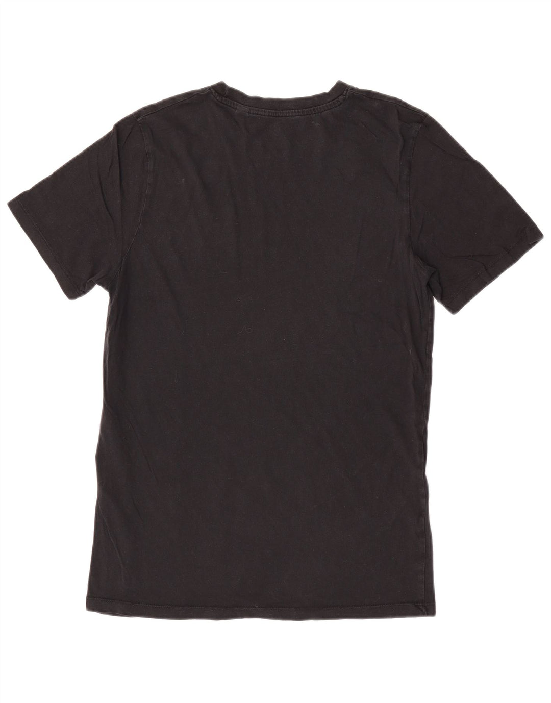 Camiseta feminina Jack & Jones UK 12 algodão preto médio