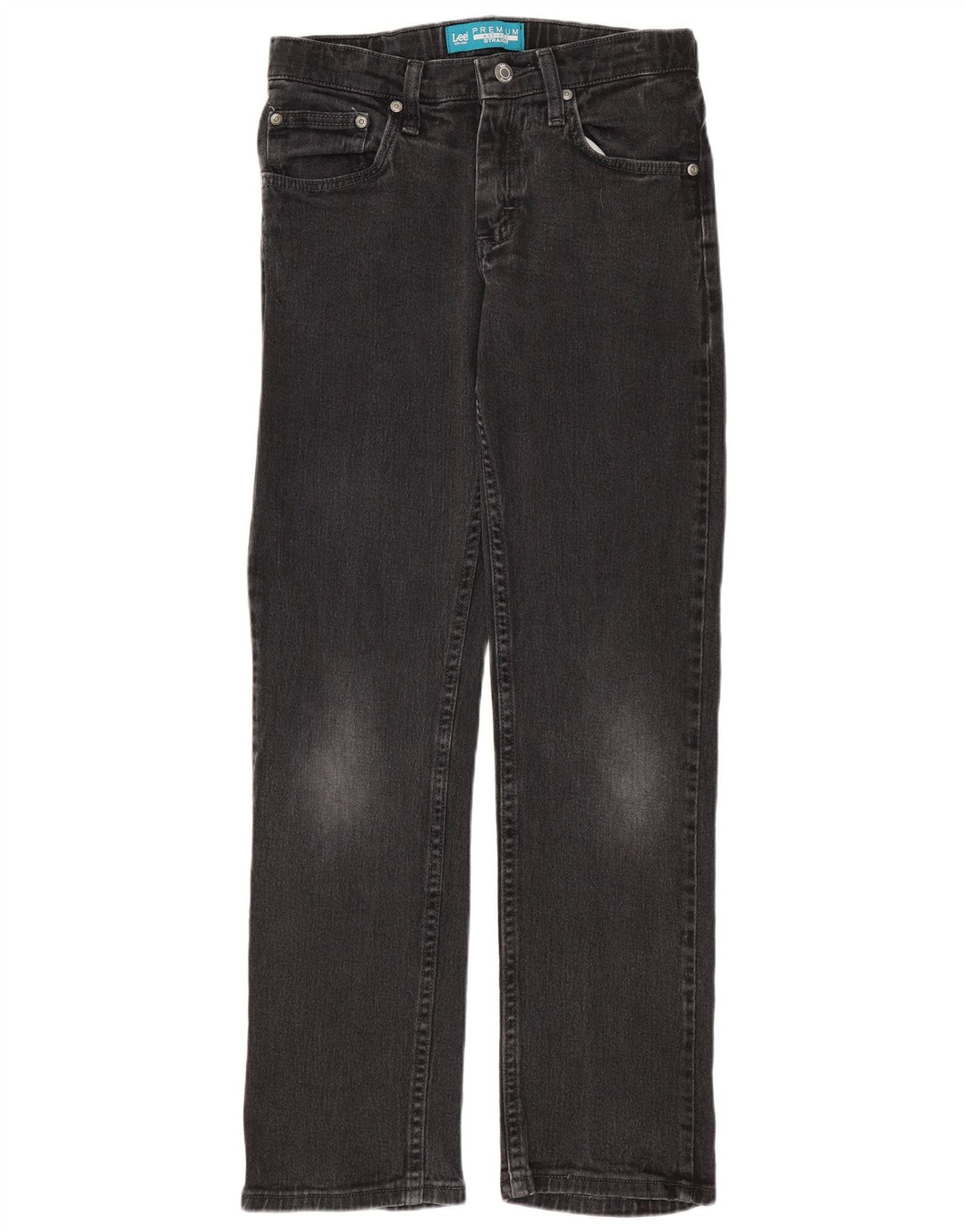 LEE Boys Jeans retos 13-14 anos W26 L28 algodão preto