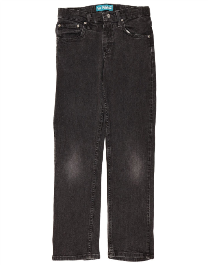 LEE Boys Jeans retos 13-14 anos W26 L28 algodão preto