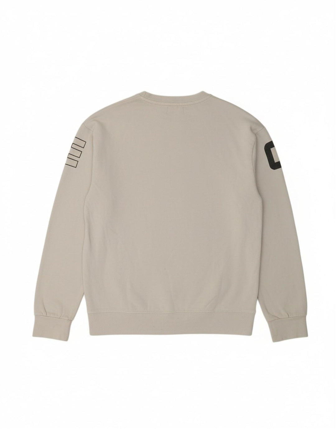 CONVERSE moletom gráfico masculino jumper XL algodão branco