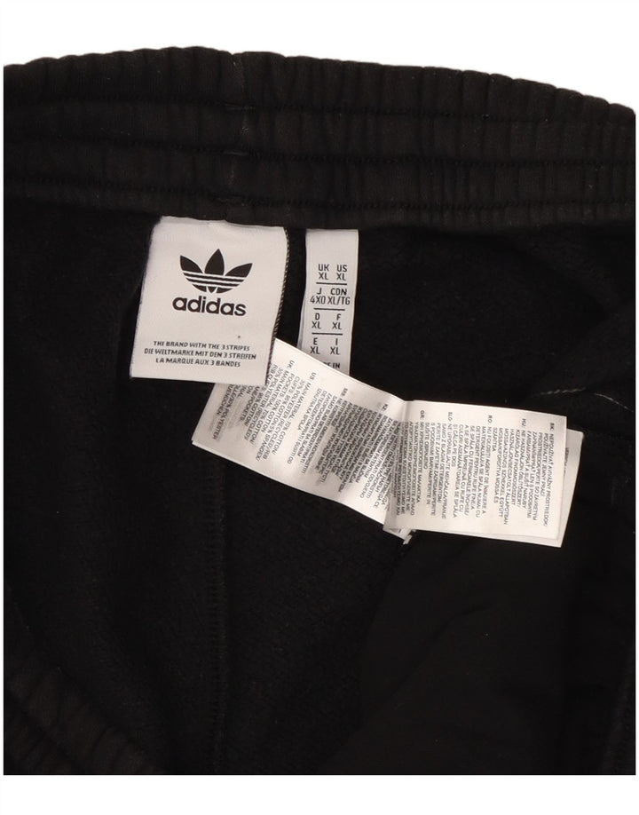 Adidas Mens Treino Calças Joggers XL Algodão Preto