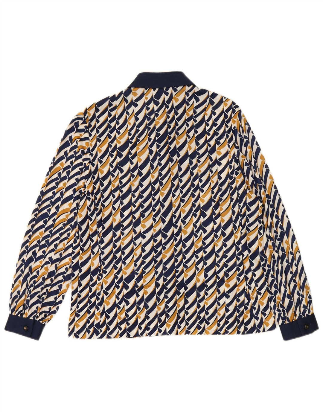 Blusa feminina GLASER com estampa abstrata UK 14 média multicolorida