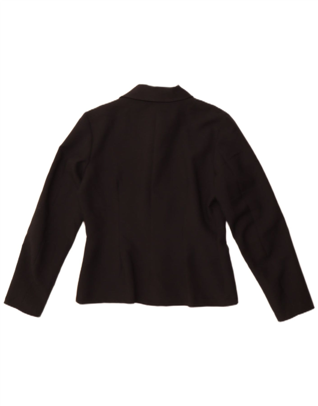 Jaqueta blazer feminina vintage com 4 botões IT 44 poliéster preto médio