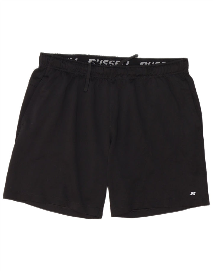 Shorts esportivos masculinos RUSSELL ATLÉTICO XL preto poliéster