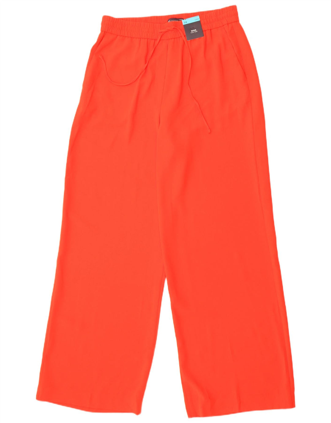Calça de treino feminina Marks & Spencer Reino Unido 14 grande poliéster vermelho