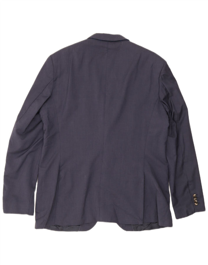 Jaqueta Blazer Masculina Tommy Hilfiger Tailored 2 Botões IT 54 2XL Azul Marinho