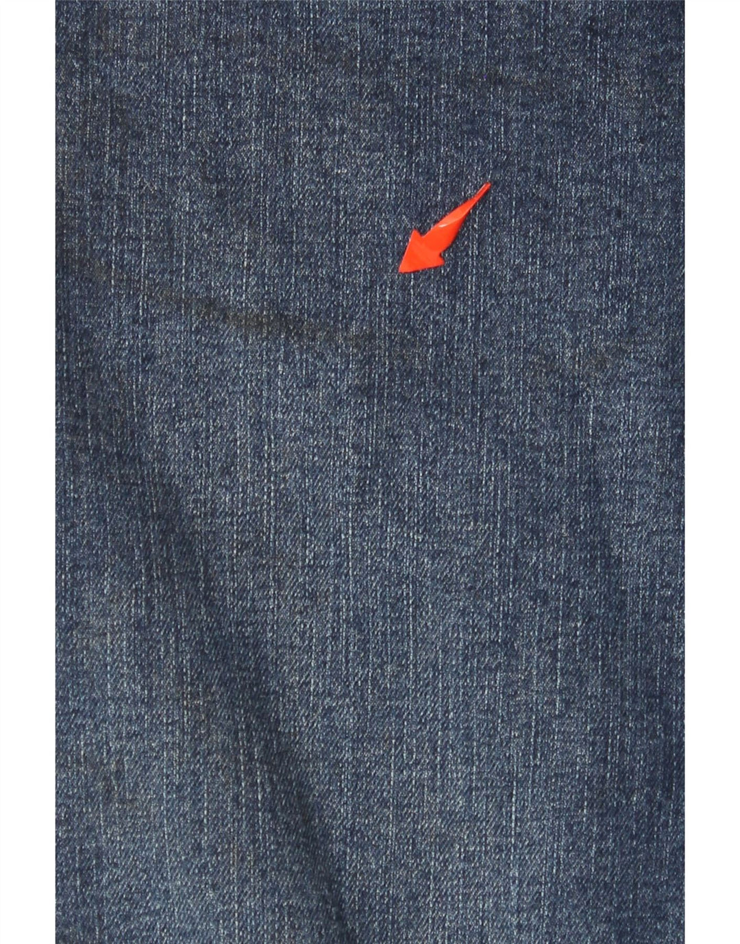 LEVI'S Masculino 505 Straight Jeans W34 L30 Azul Marinho Algodão