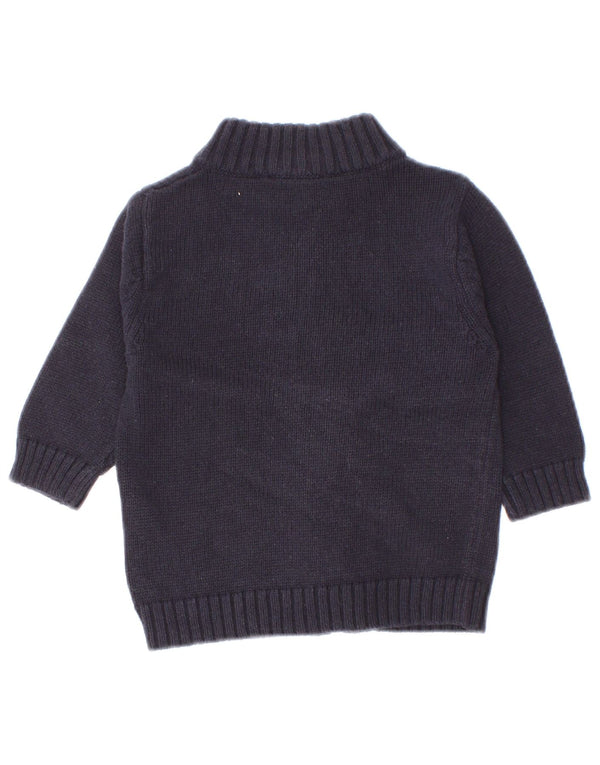 Suéter Timberland Baby Boys Graphic Cardigan 3-6 Meses Azul Marinho Algodão