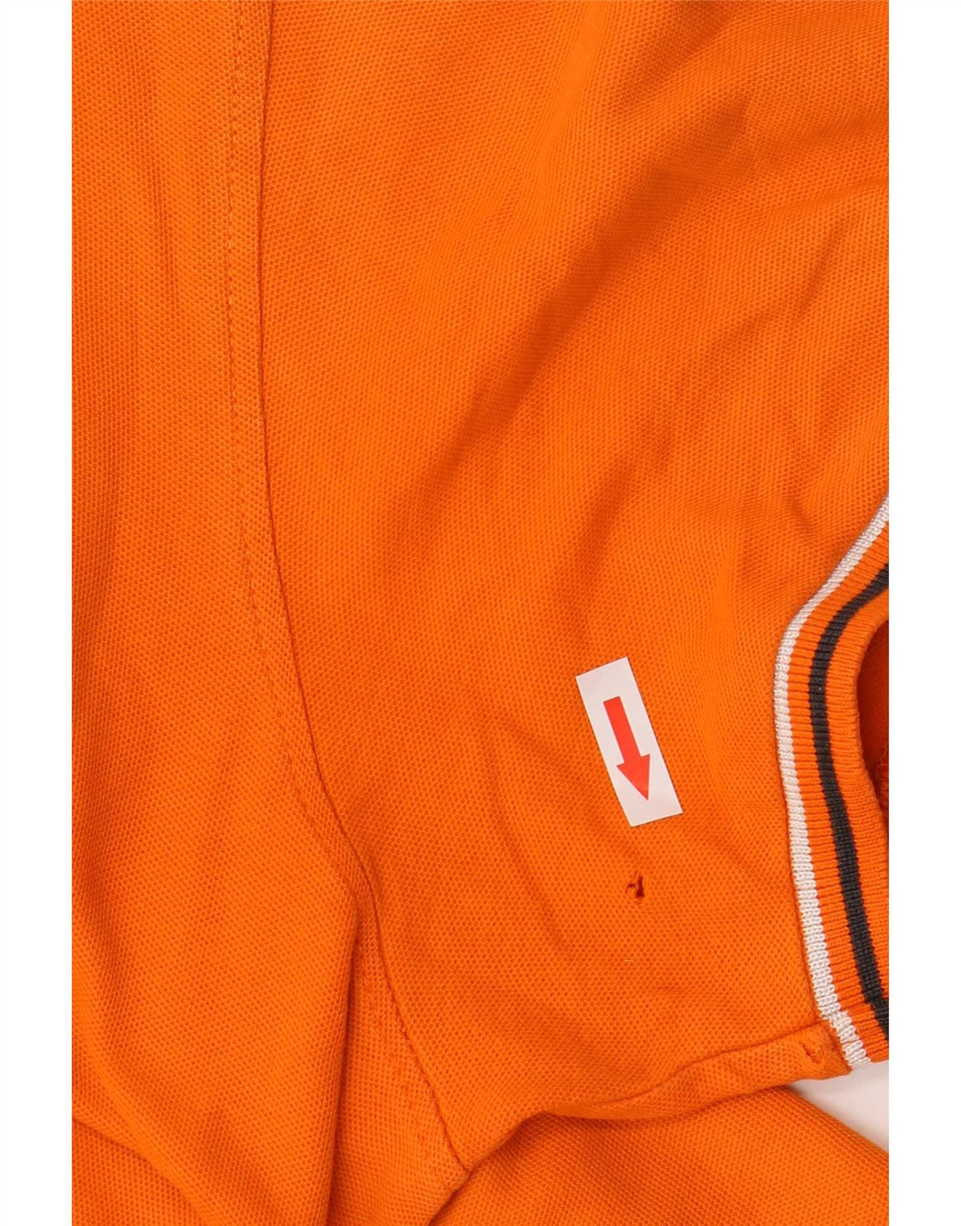 Camisa polo masculina Lotto 3XL listrada laranja