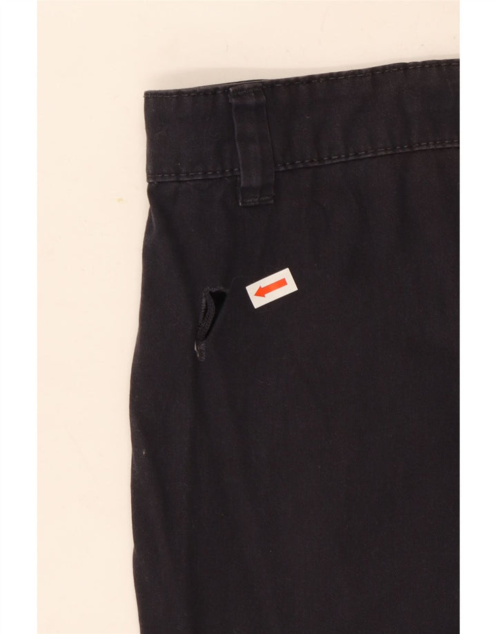 Calça cargo masculina reta French Connection médio W32 L31 algodão preto